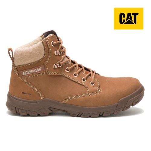 Caterpillar Tess Steel Toe Werkschoenen Dames Bruin (NLSJ.NL)